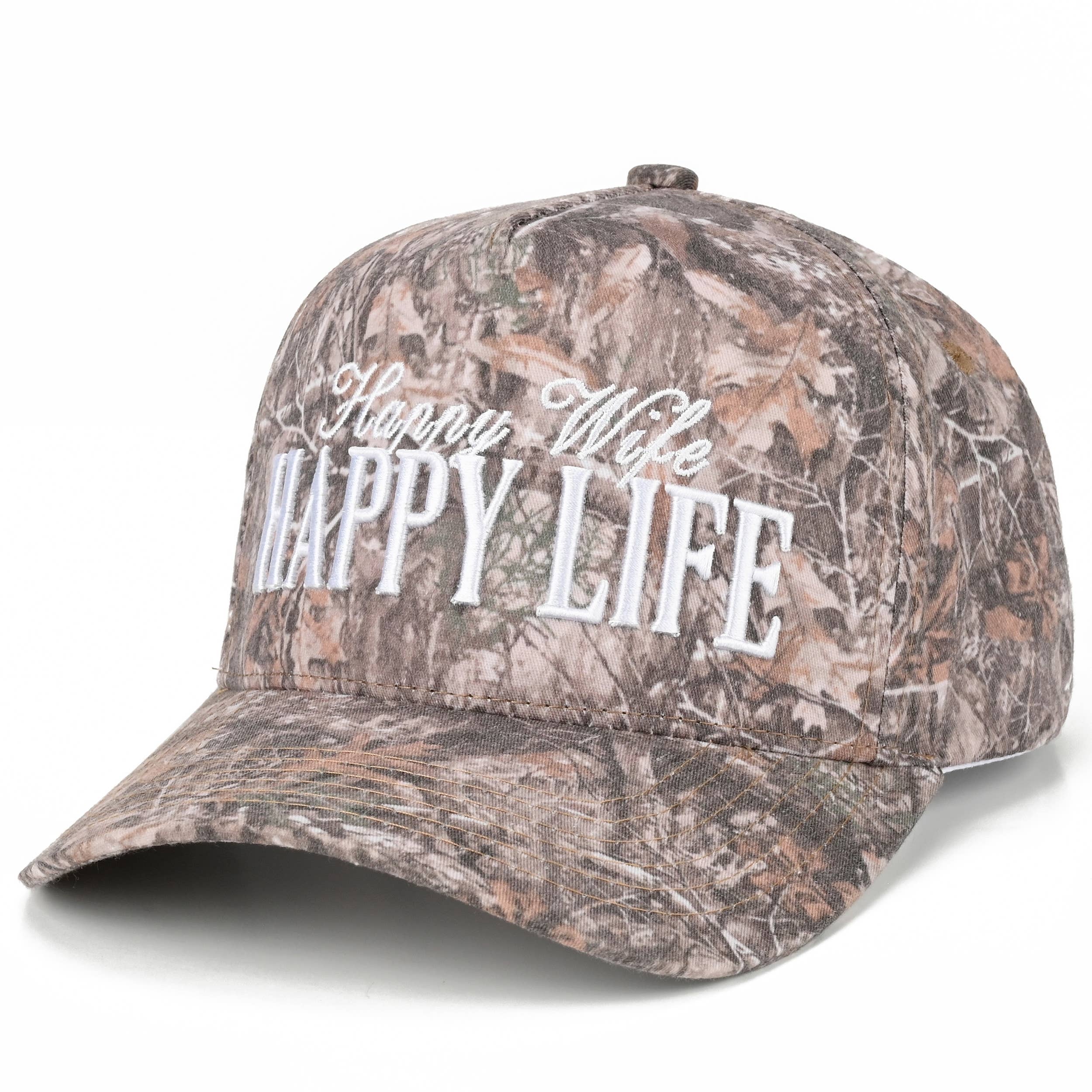 HAPPY WIFE HAPPY LIFE HAT
