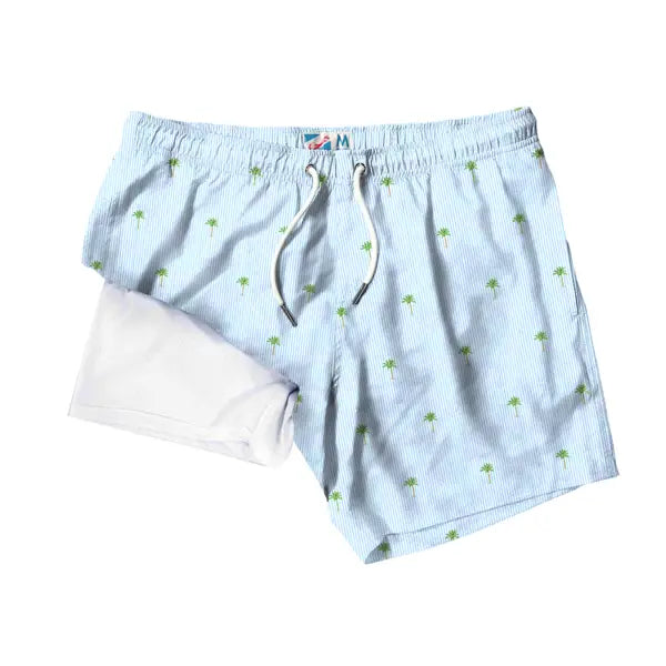 Palm Stripes - 6 Inch with Liner