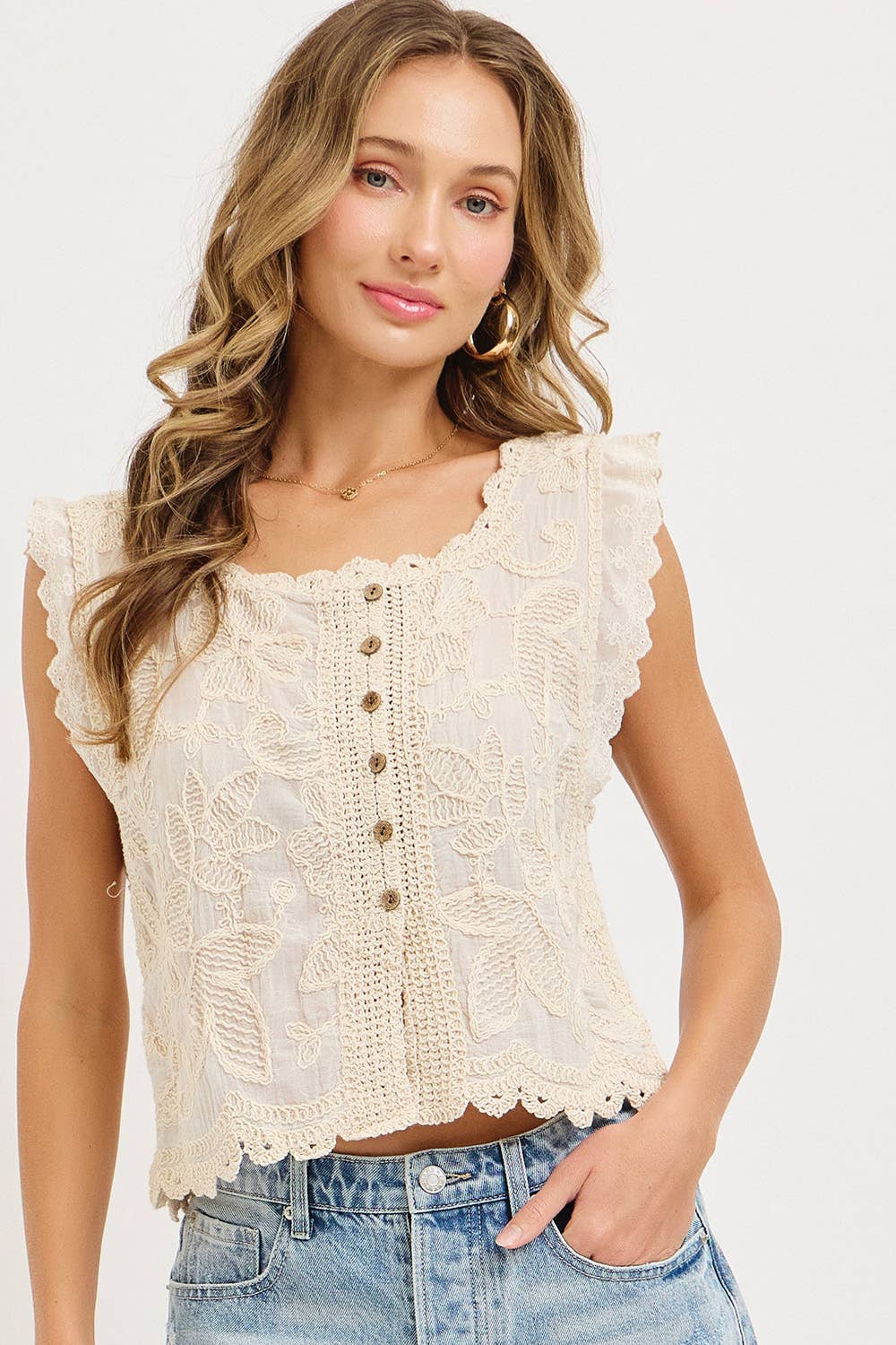 EMBROIDERY CROCHET