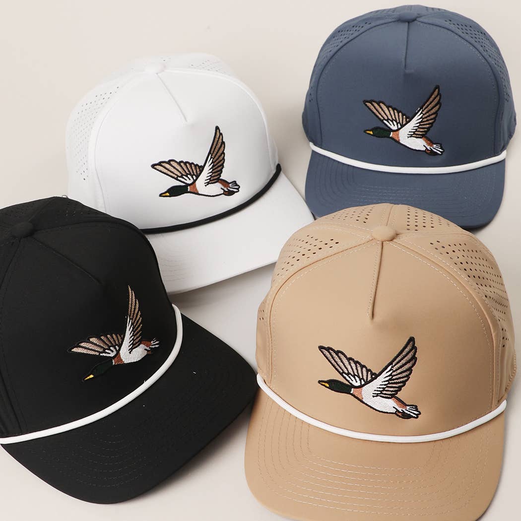 Flying Mallard Rope Strap Hat