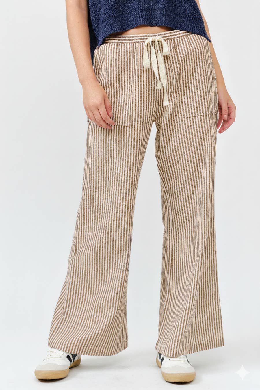 Striped Linen Pant
