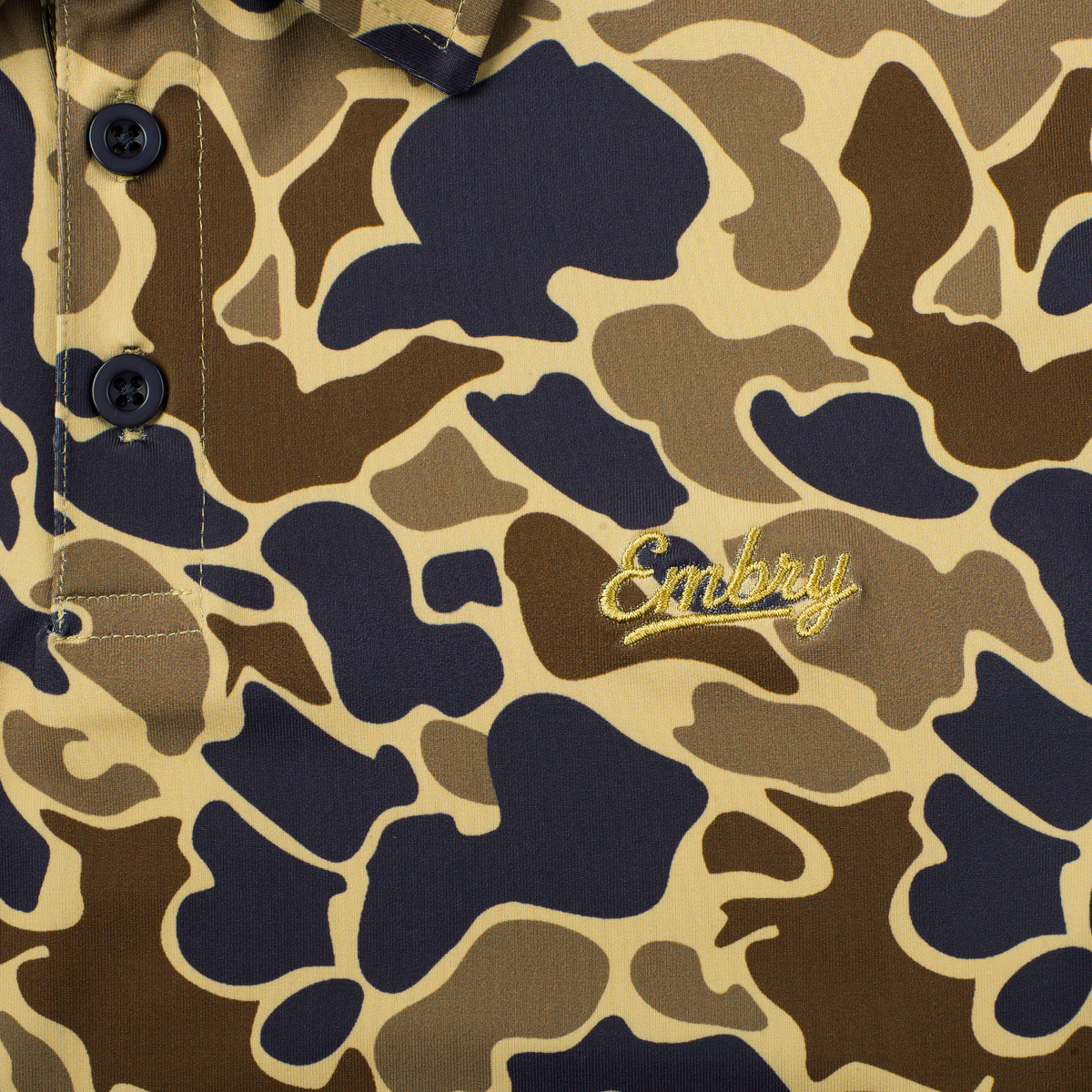 Youth Polo Duck Camo