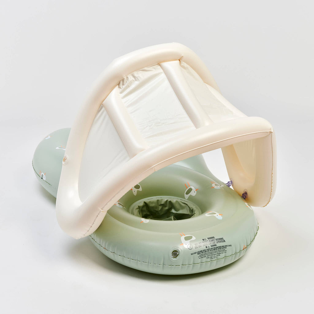 Float Together Baby Seat Sammy the Seagull Green