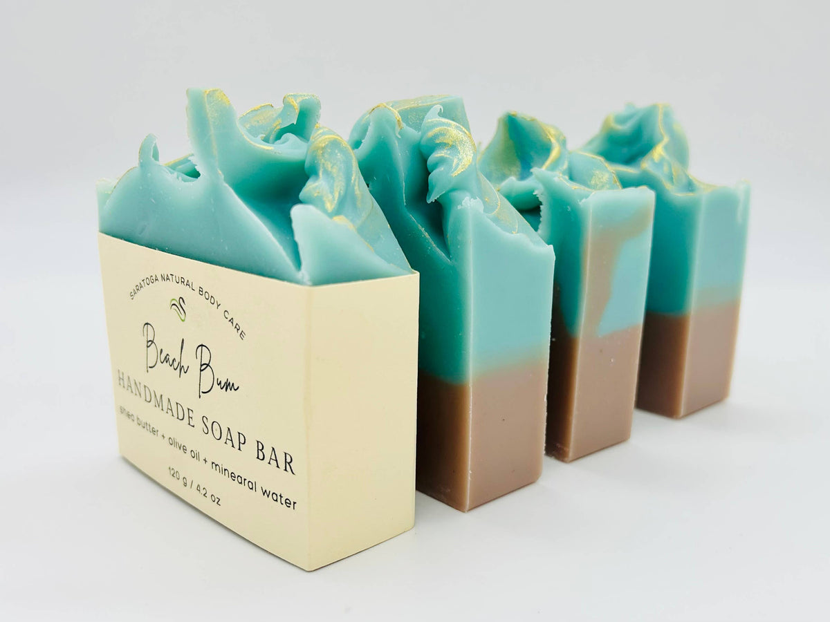 Beach Bum Handmade Soap Bar VEGAN Cold Process Soap