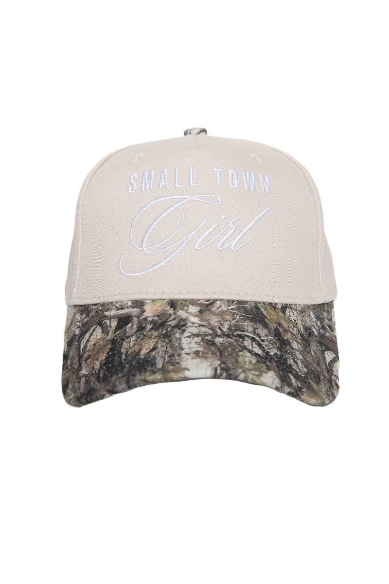 Small Town Girl Trucker Vintage Hat Grad Gift