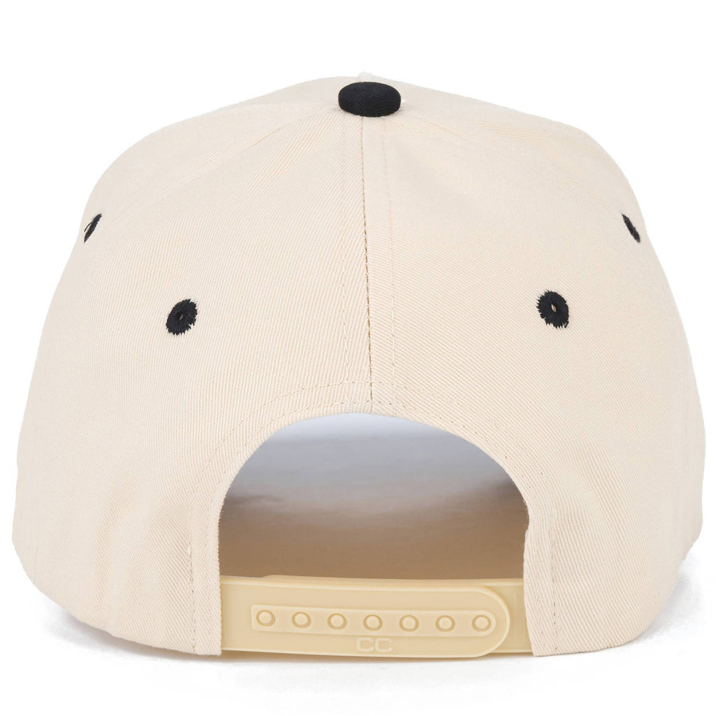 C.C COWBOY Letter Embroidered on Two Tone Trucker Hat