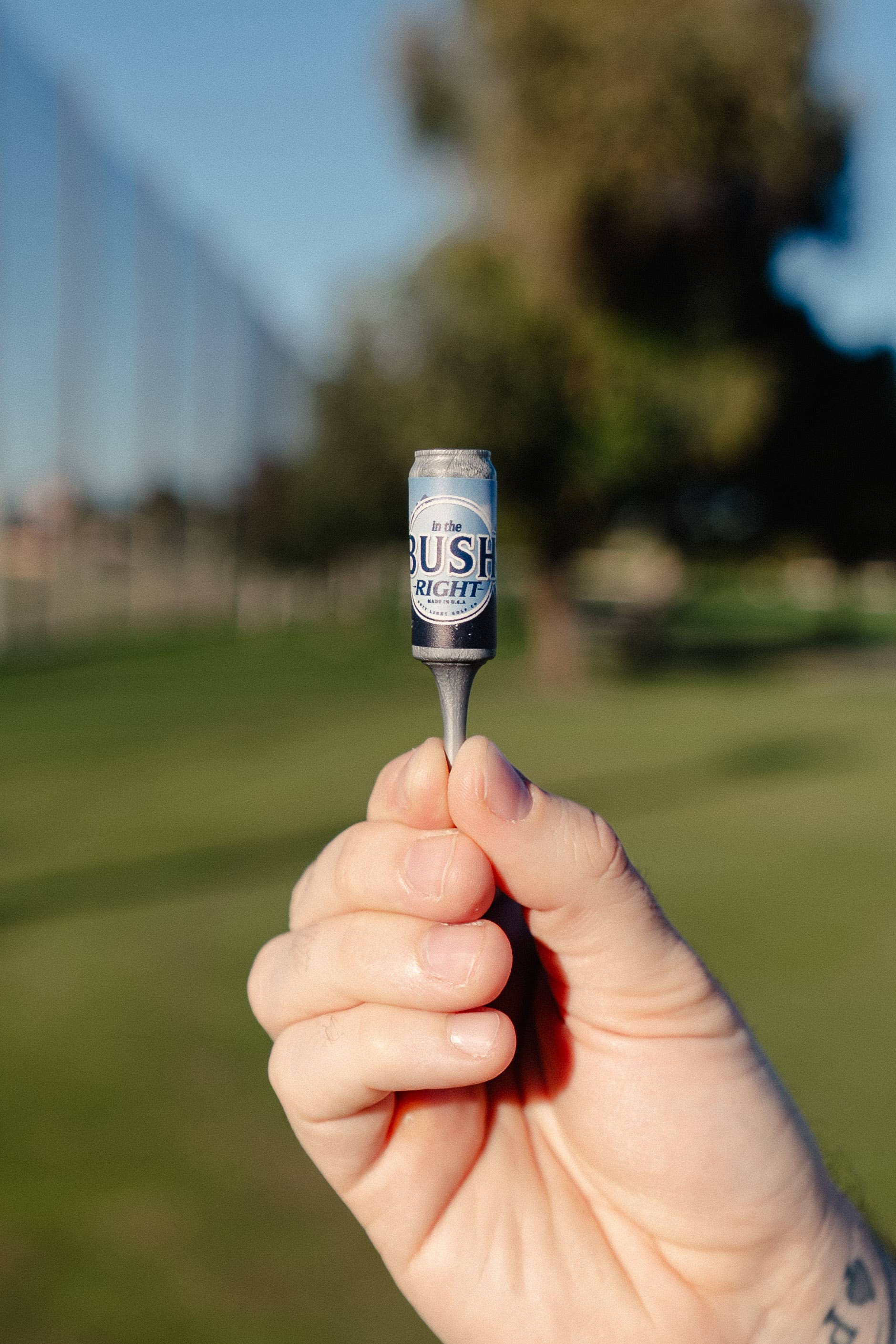 Beer Can Golf Tees