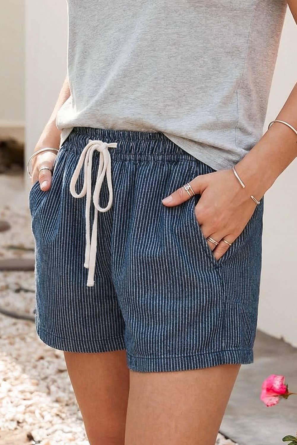 Stripe Drawstring