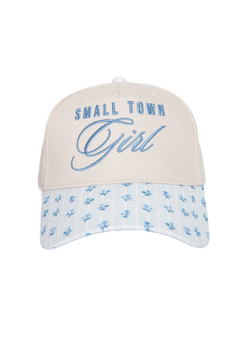Small Town Girl Trucker Vintage Hat Grad Gift