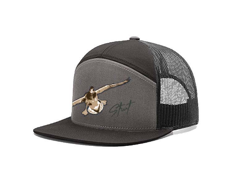 Flying In 7-Panel Snap Back Trucker Hat