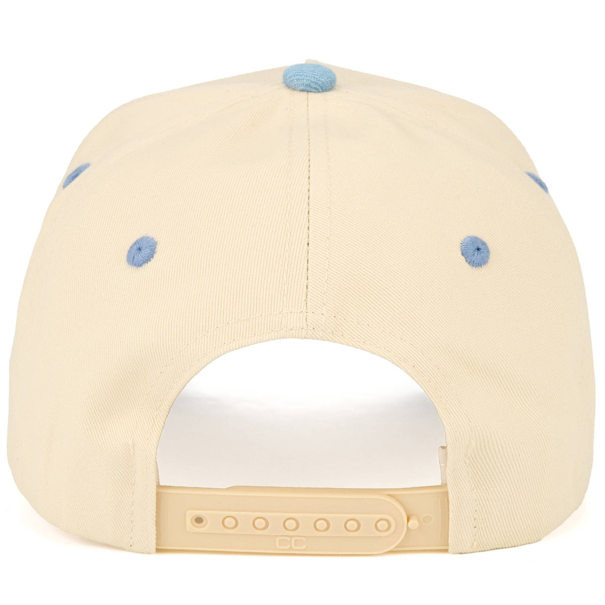 C.C COWBOY Letter Embroidered on Two Tone Trucker Hat