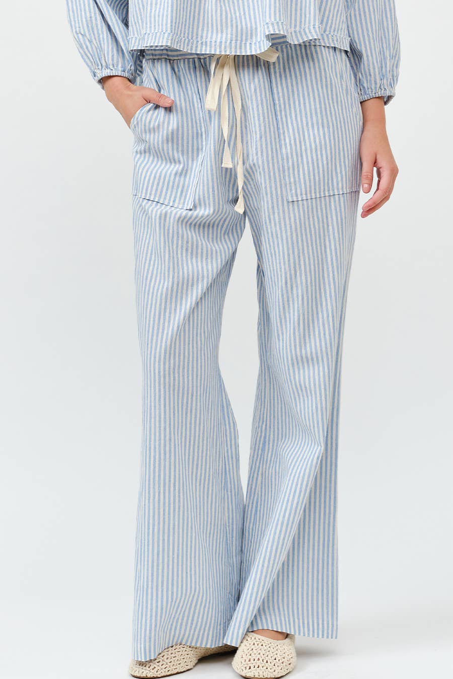Striped Linen Pant