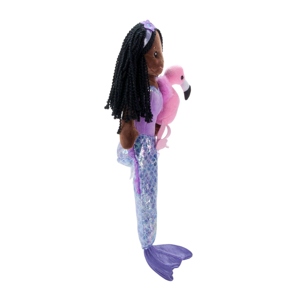 17" Mermaid w/ Flamingo