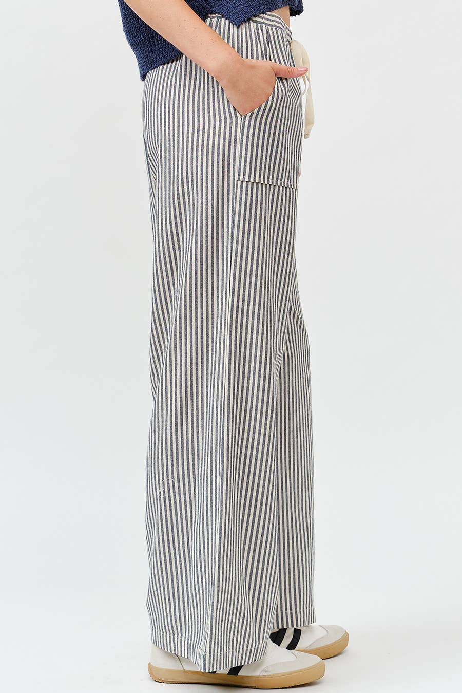 Striped Linen Pant