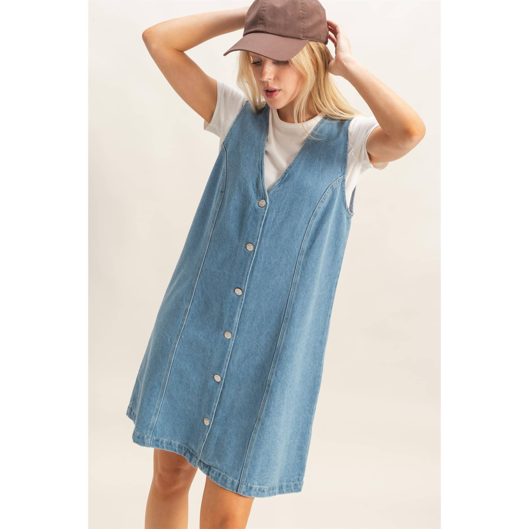 Harper Denim Dress