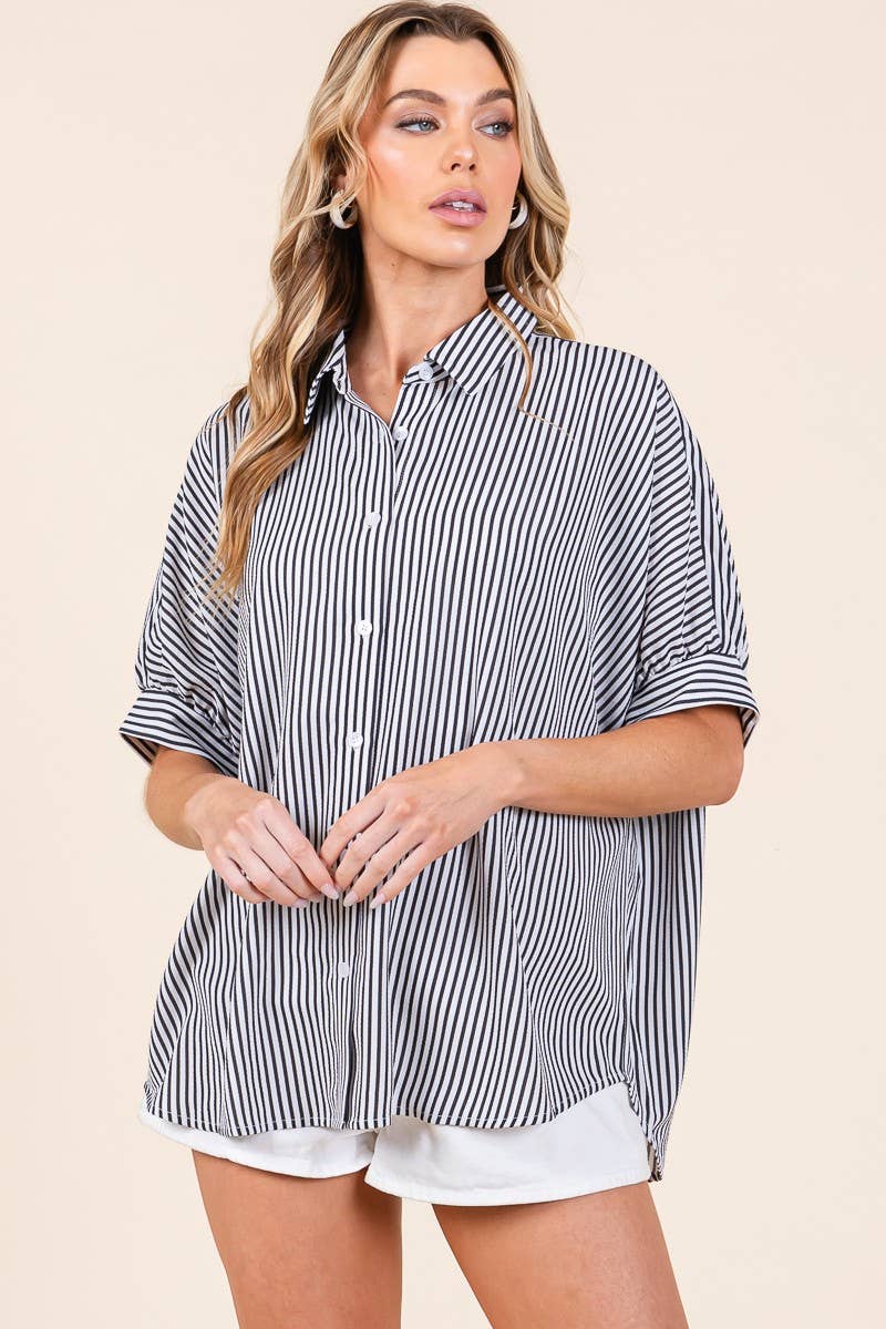 Oversized Button Down Shirt