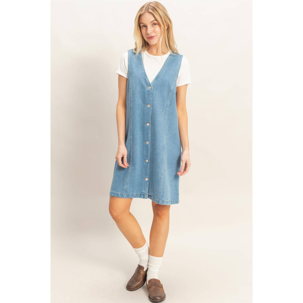 Harper Denim Dress