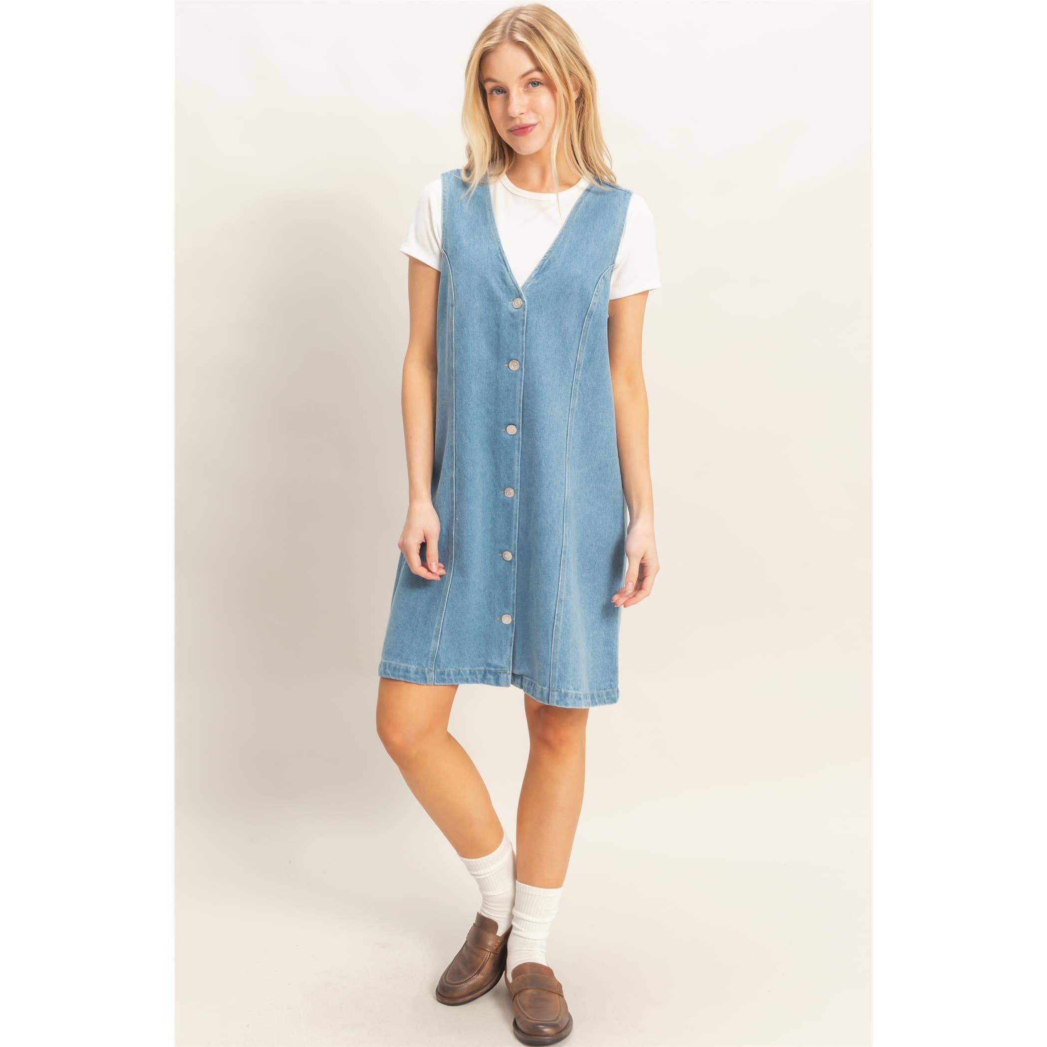 Harper Denim Dress