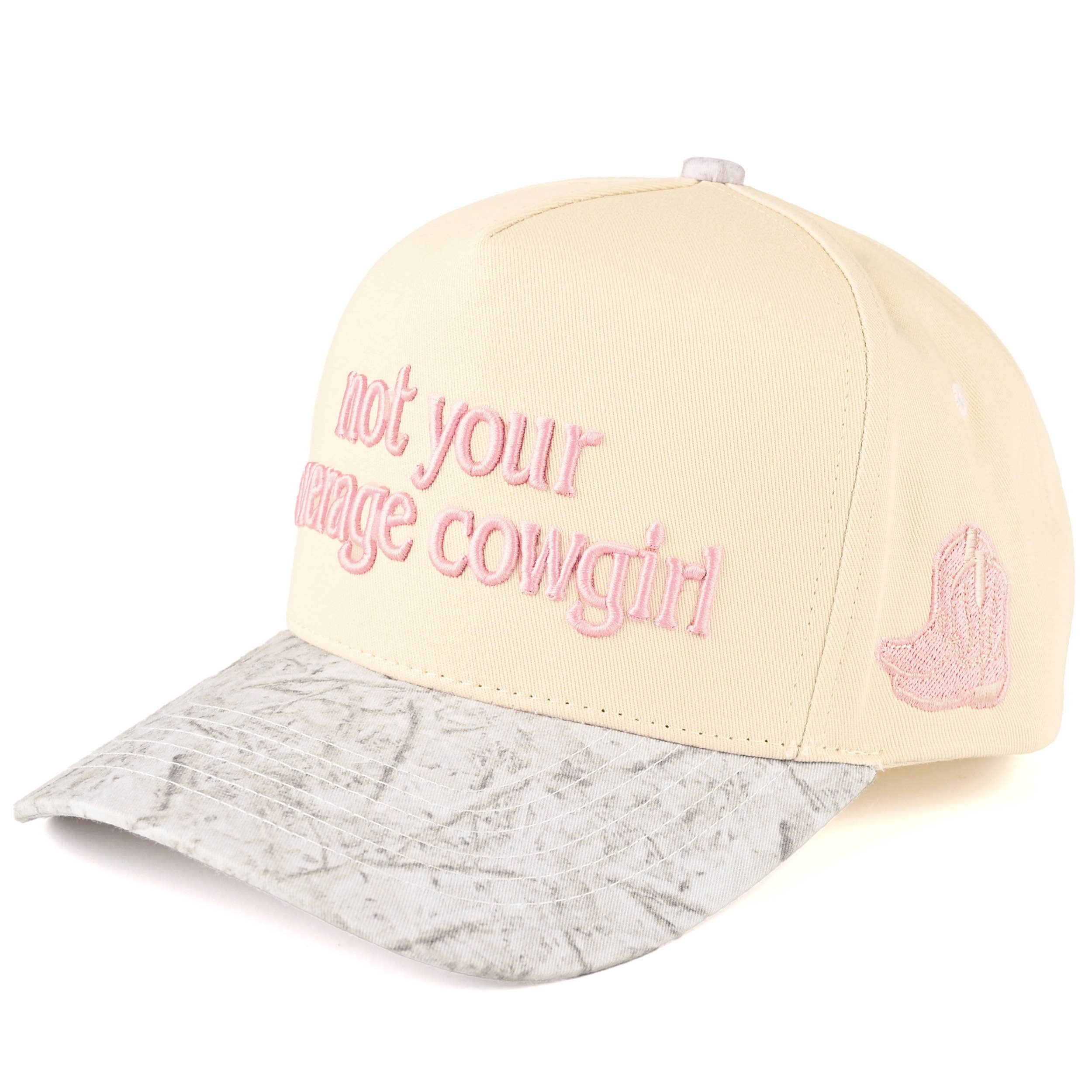 NOT YOUR AVERAGE COWGIRL Trucker Cap