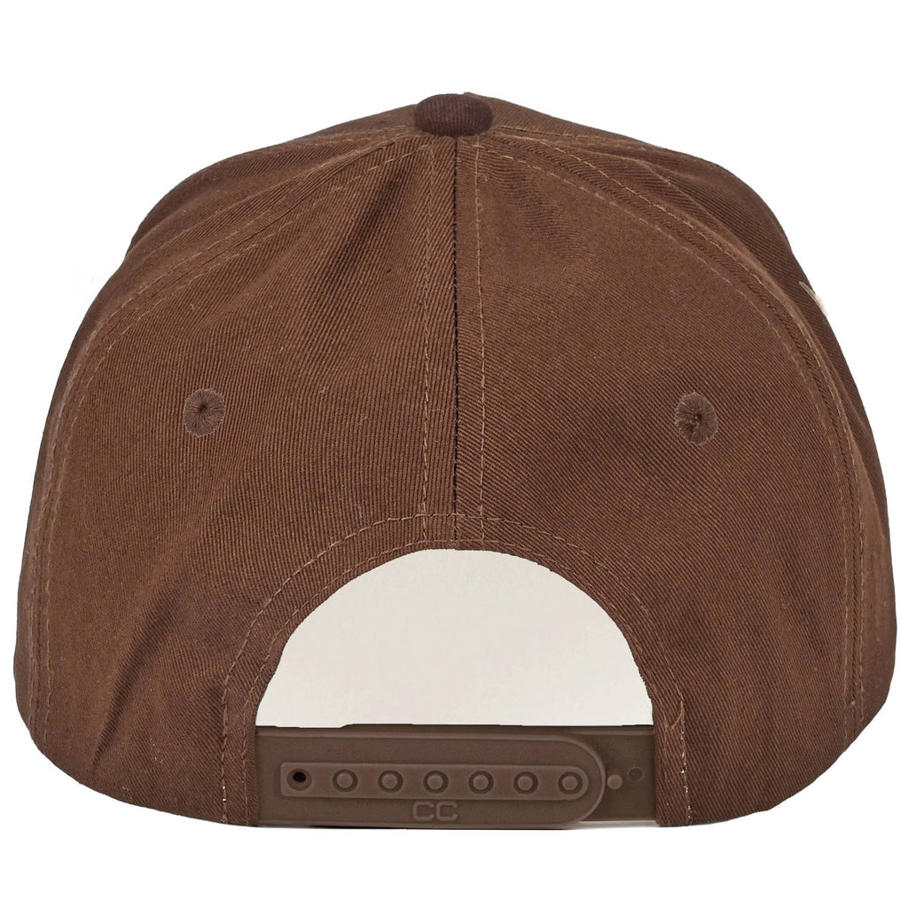C.C COWBOY Letter Embroidered on Two Tone Trucker Hat