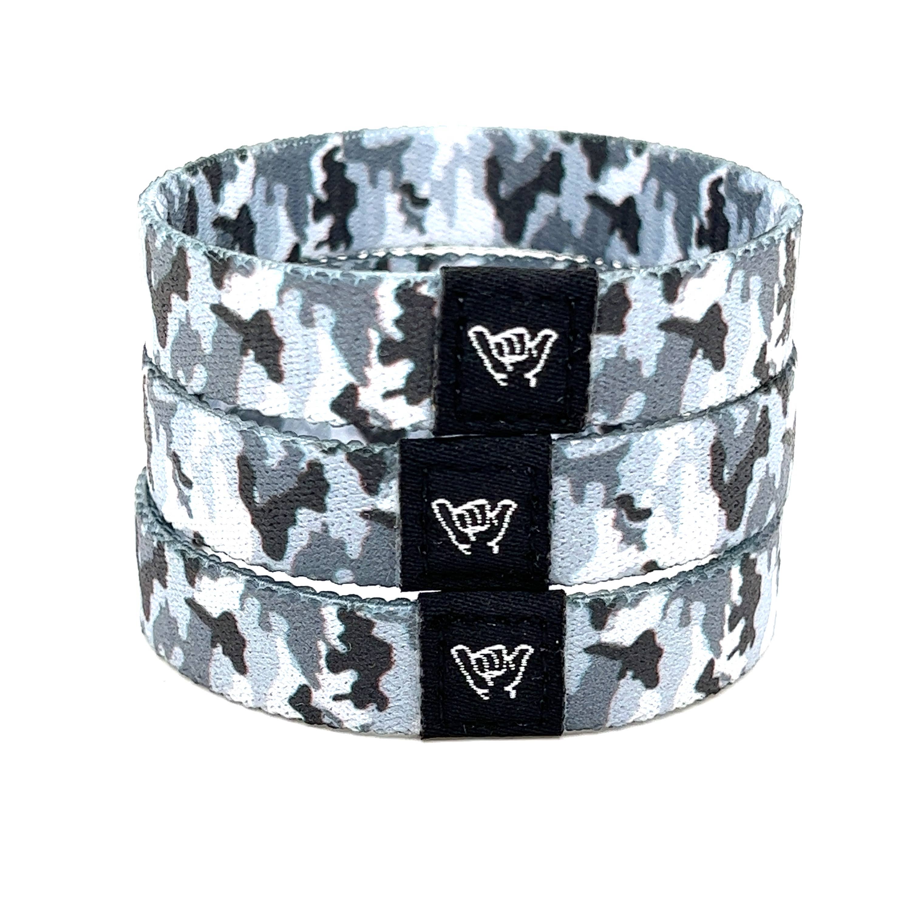 Arctic Camo Wristband Bracelet
