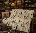 Mallard Duck Plush Camping Blanket
