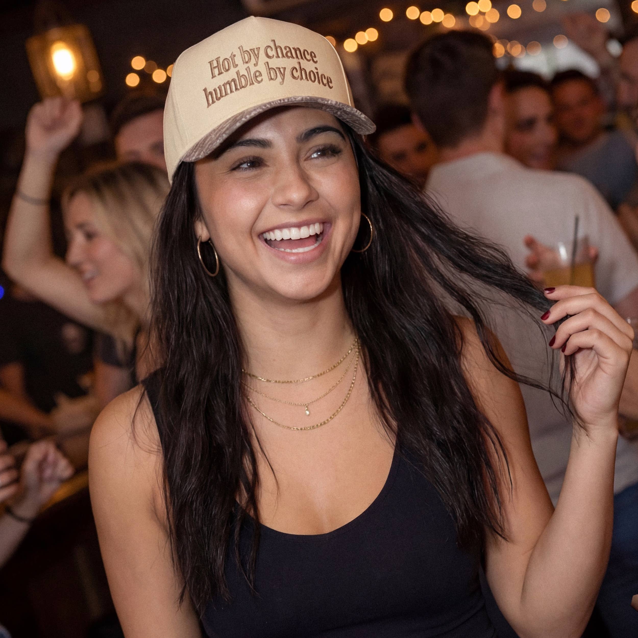 HOT BY CHANCE HUMBLE BY CHOICE Hat