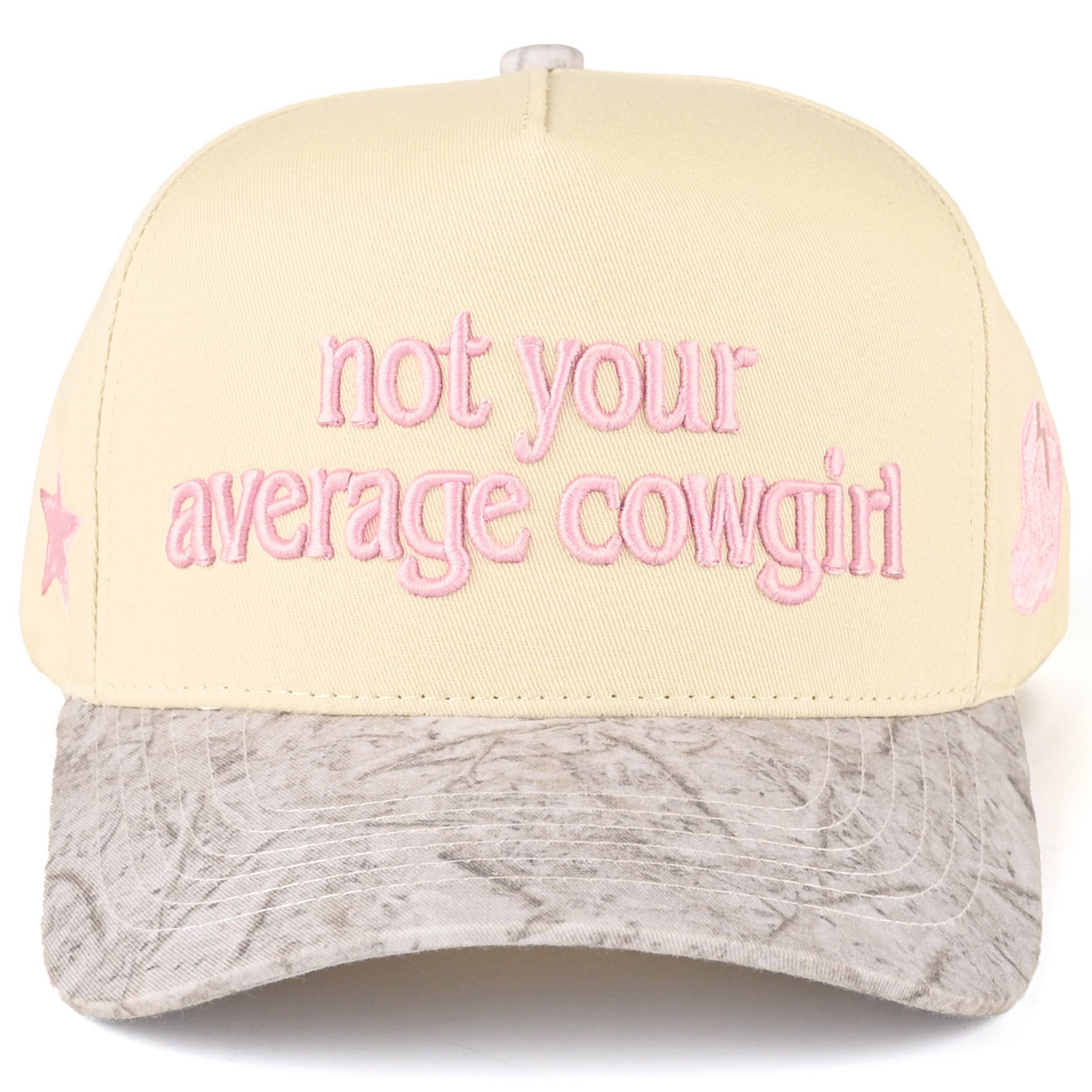NOT YOUR AVERAGE COWGIRL Trucker Cap