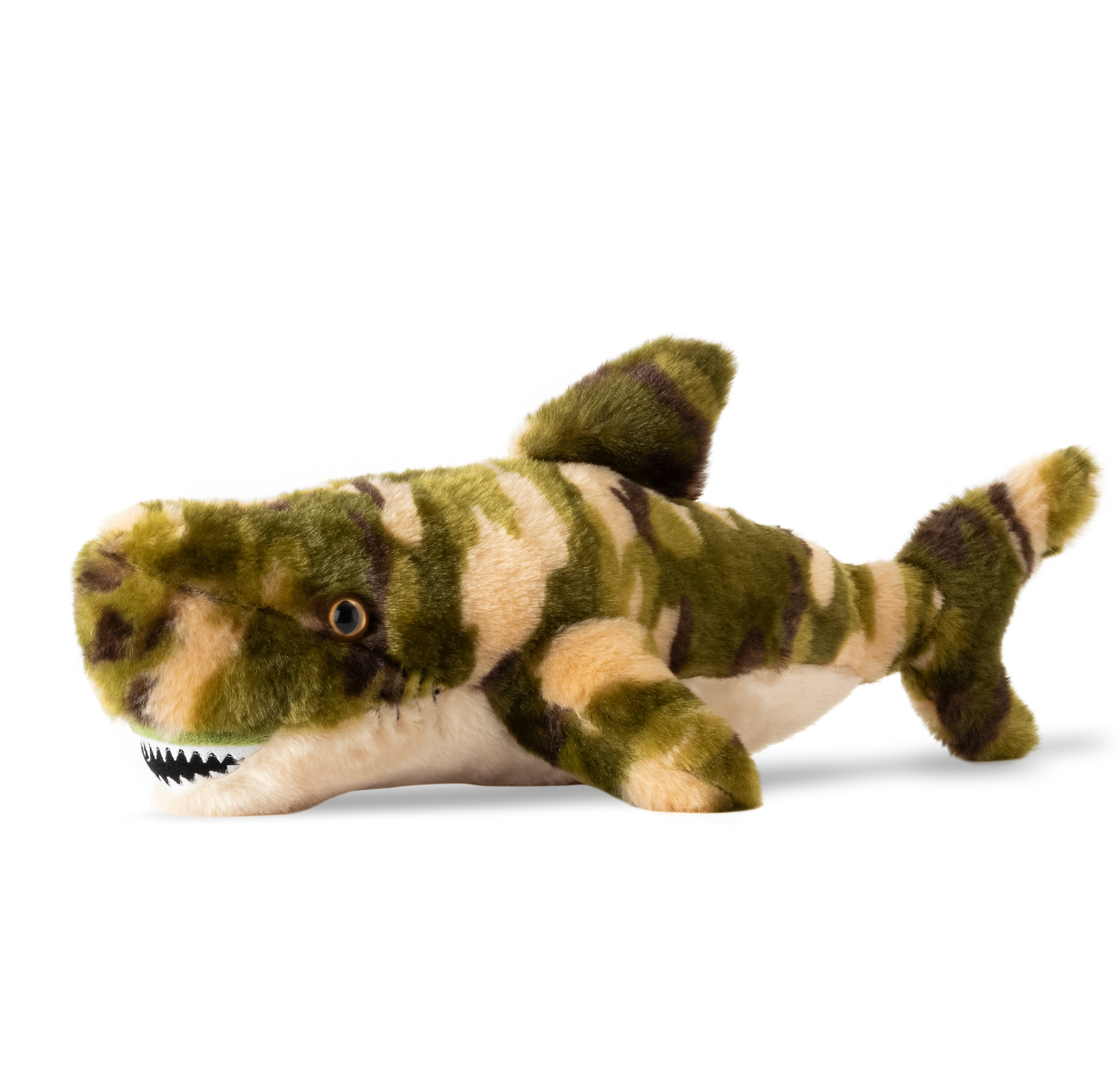 21" Green Camo Tiger Shark
