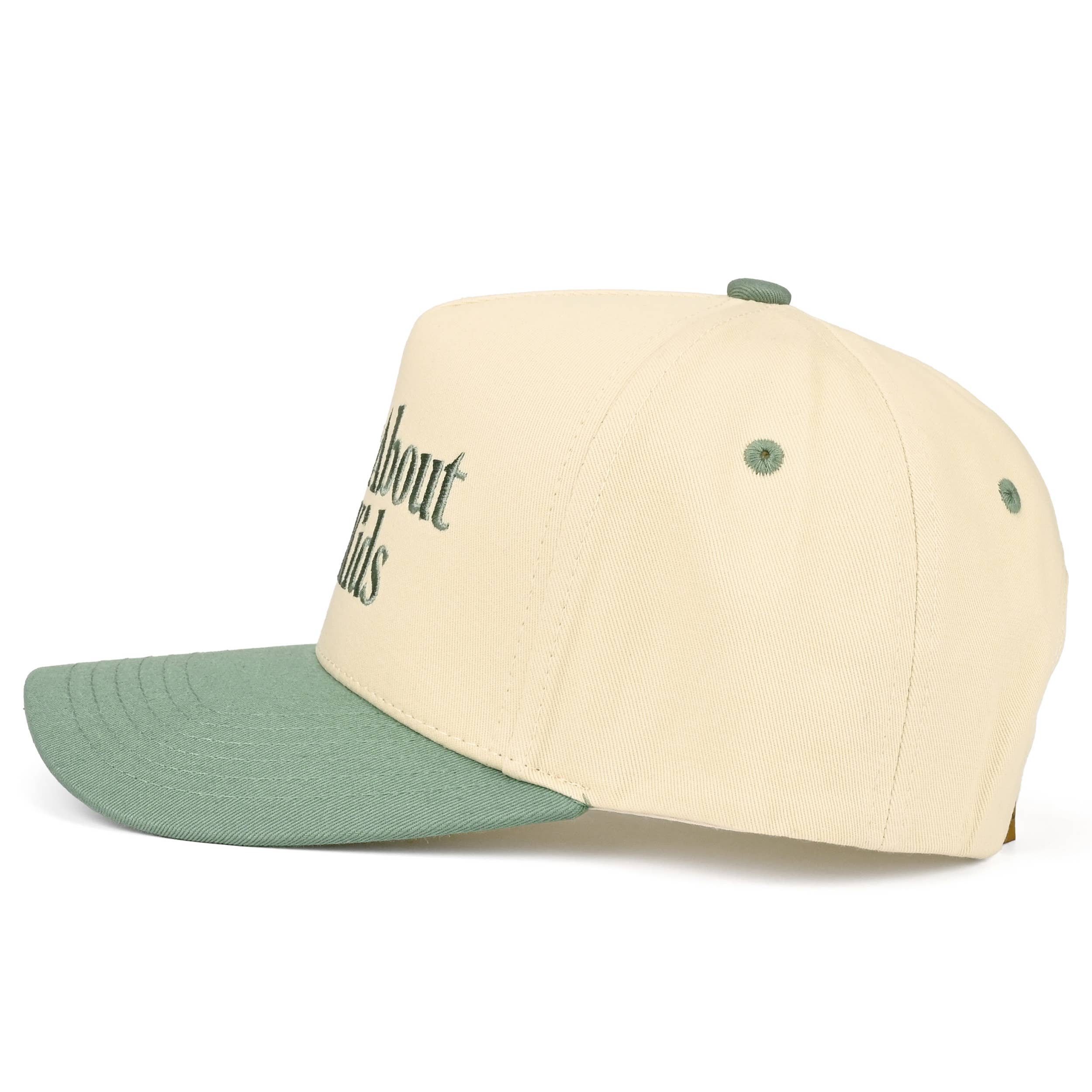 SORRY ABOUT MY HUSBAND Letter Two Tone Trucker Hat