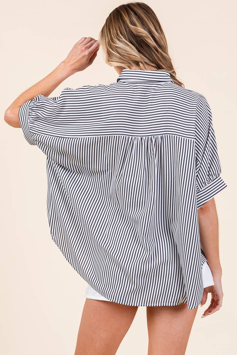 Oversized Button Down Shirt