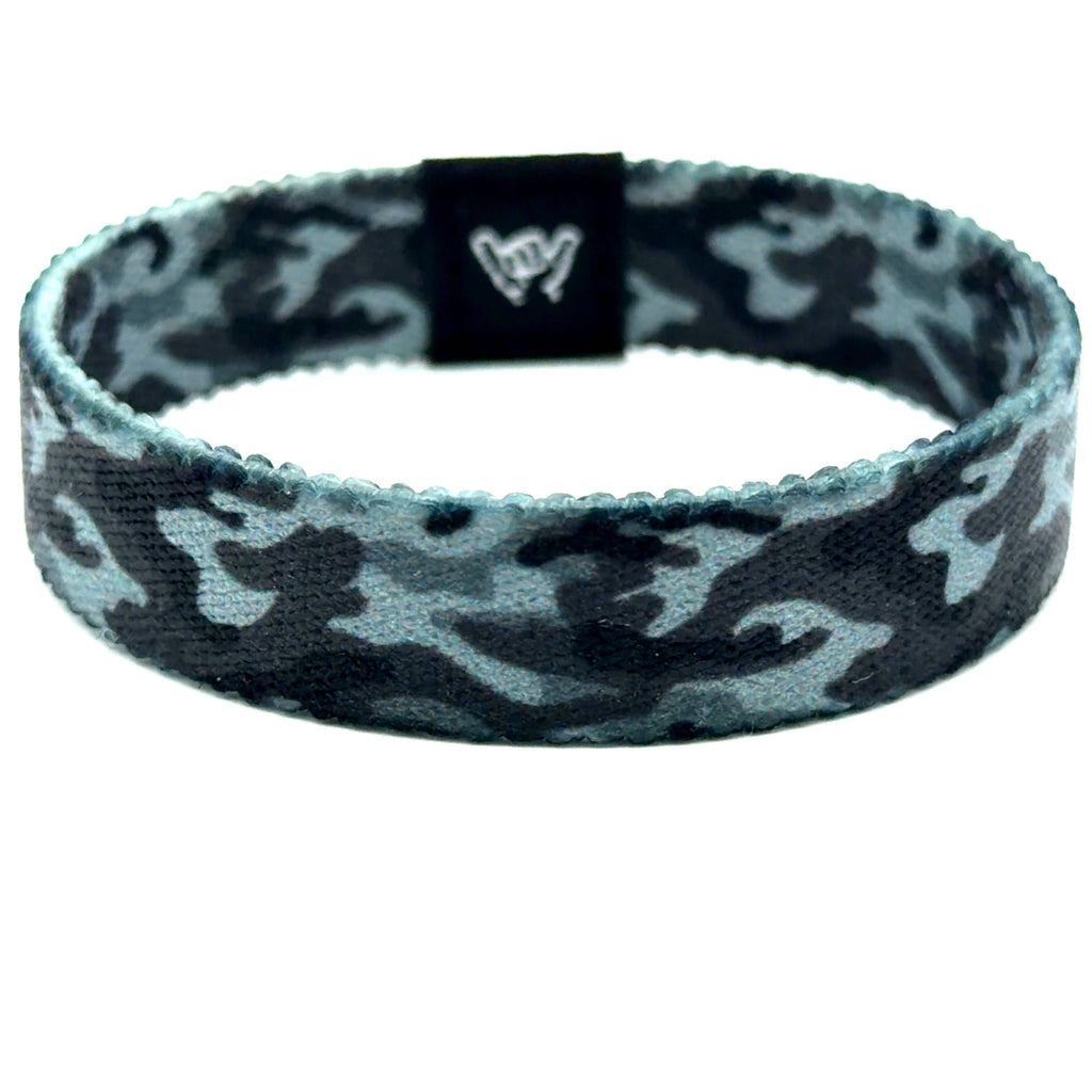 Midnight Camo Wristband Bracelet