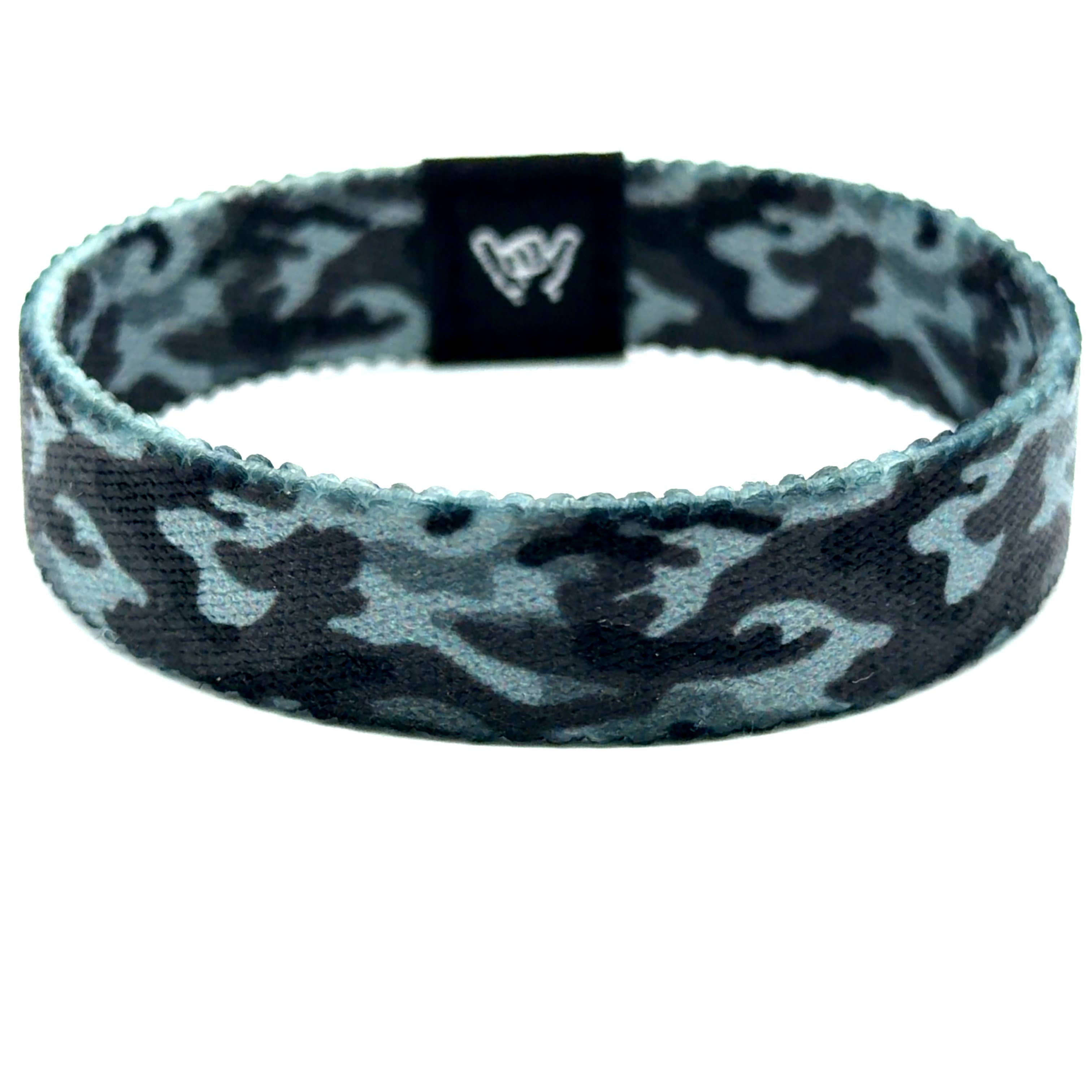 Midnight Camo Wristband Bracelet