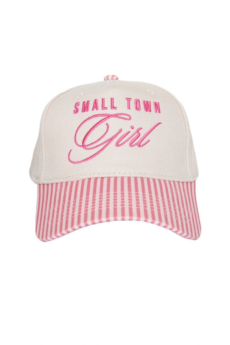 Small Town Girl Trucker Vintage Hat Grad Gift
