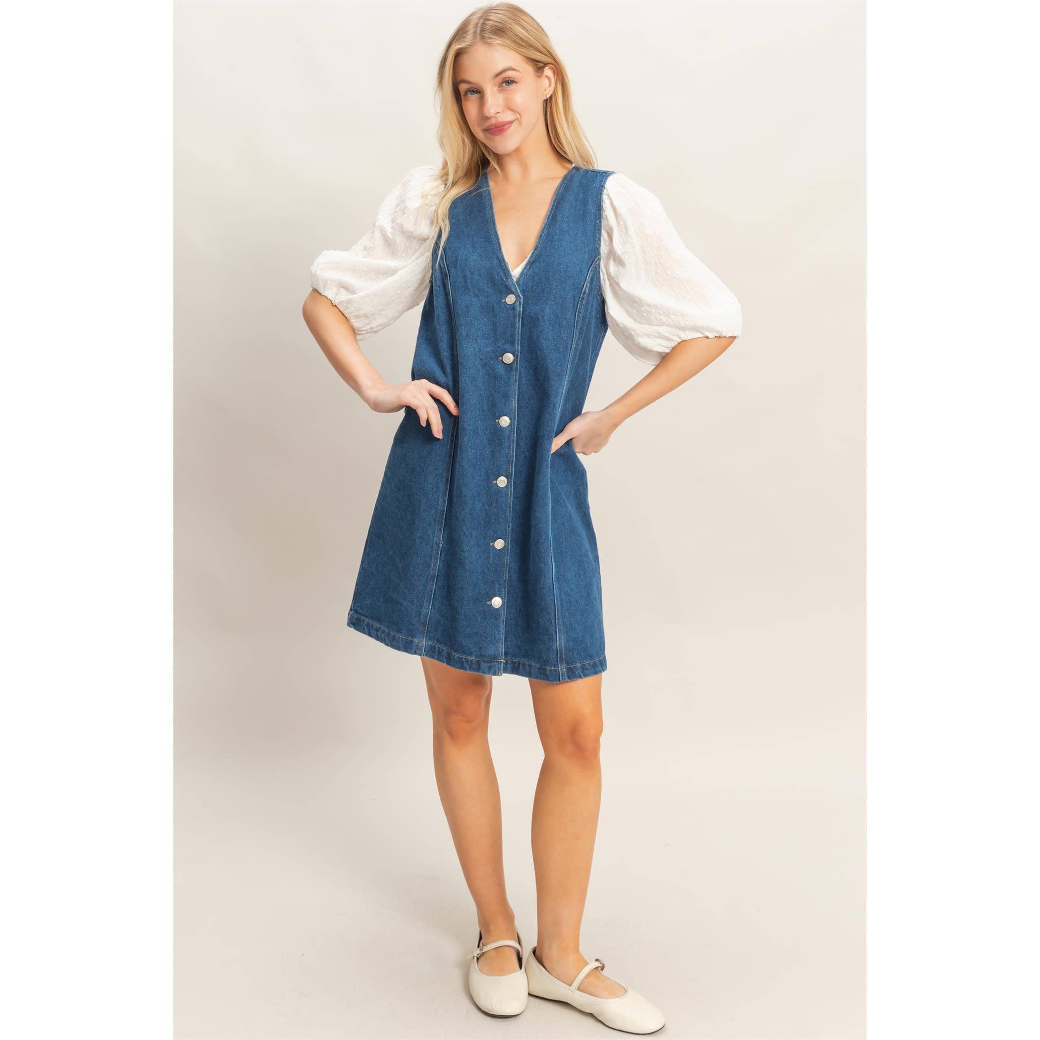 Harper Denim Dress