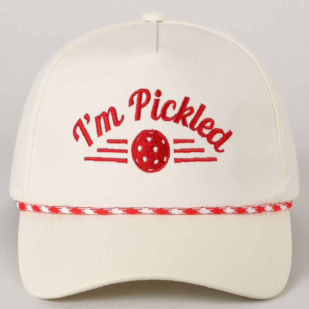 I'm Pickled Pickleball Trucker Hat