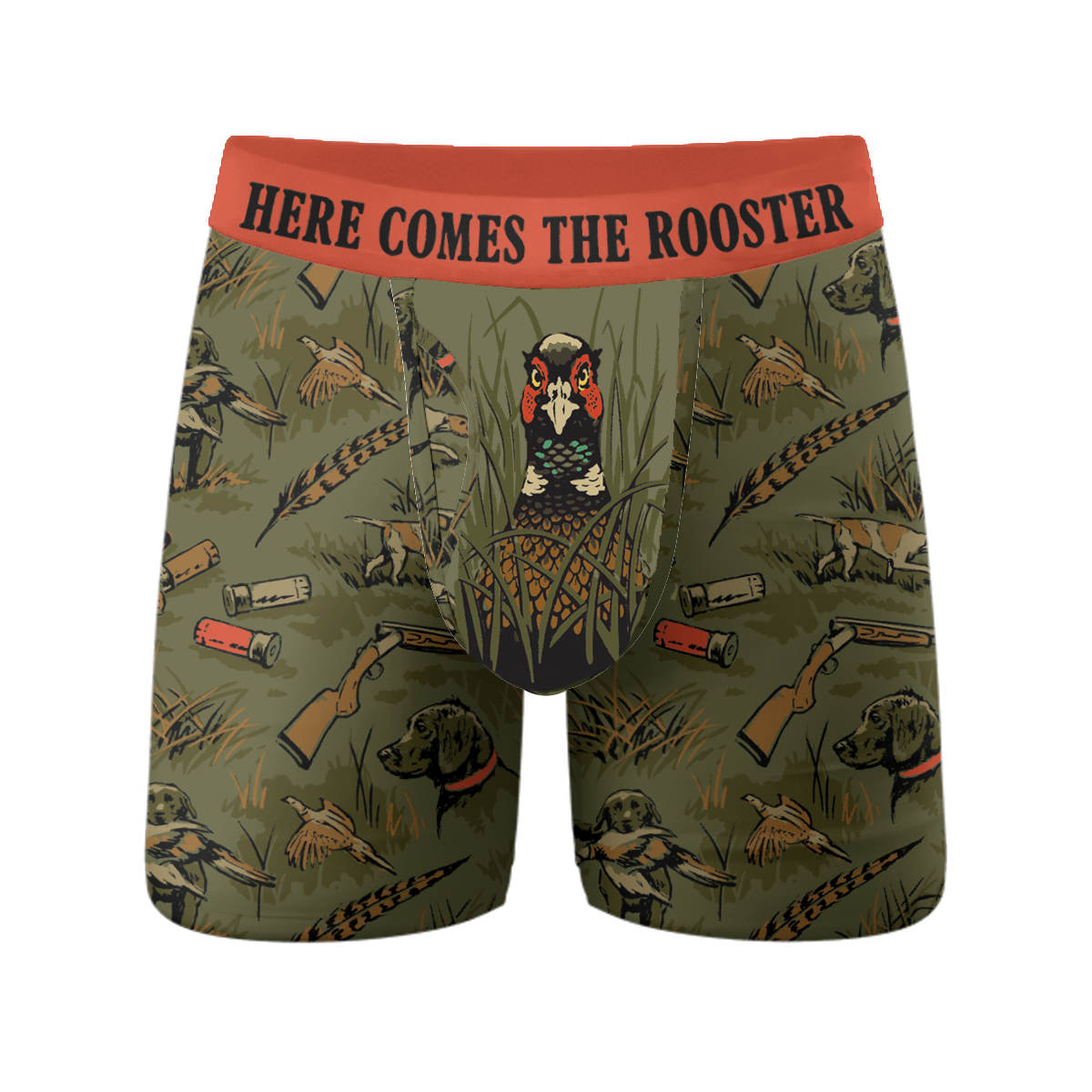 HERE COMES THE ROOSTER