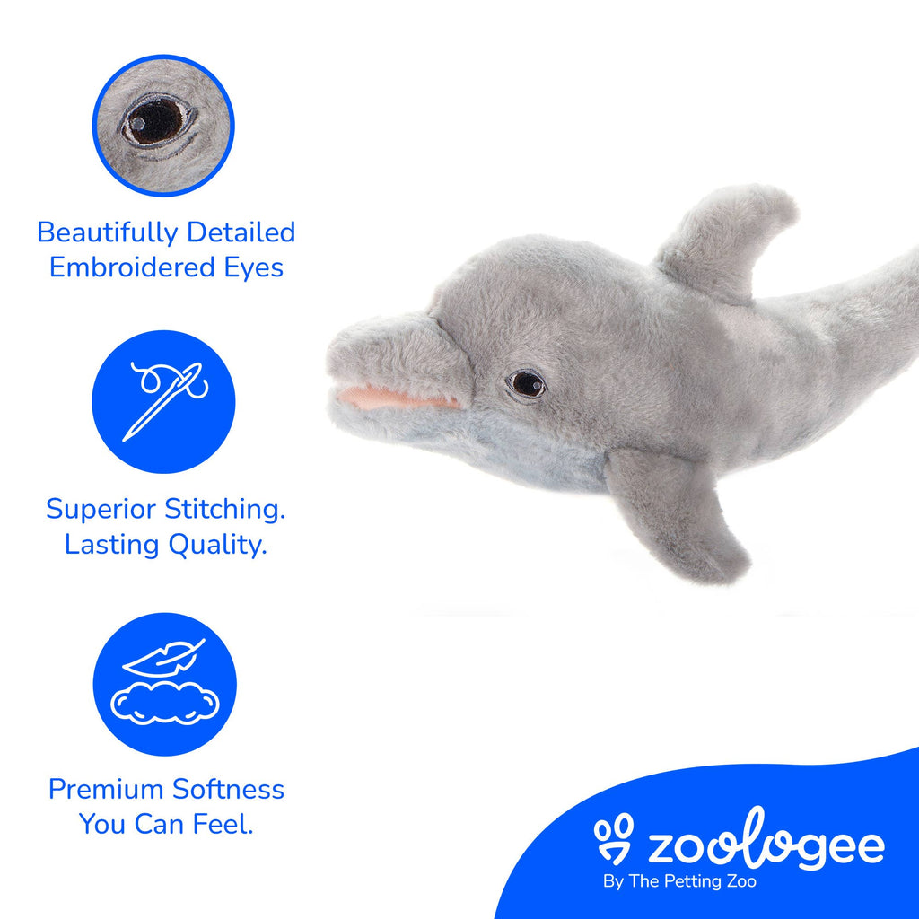 Earth Keeperz Dolphin medium 20" Recycled Plush