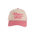 Whatever Floats Your Boat Embroidered Trucker Hat