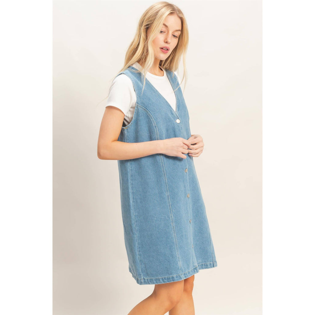 Harper Denim Dress