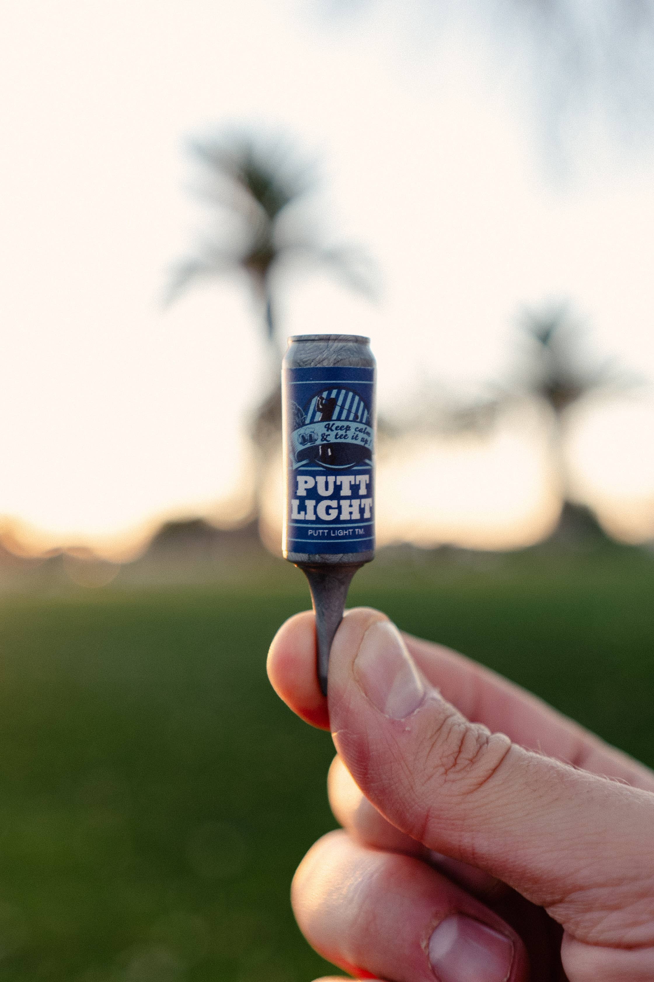 Beer Can Golf Tees