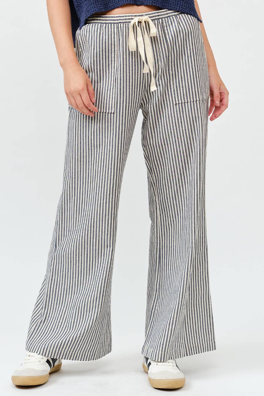 Striped Linen Pant