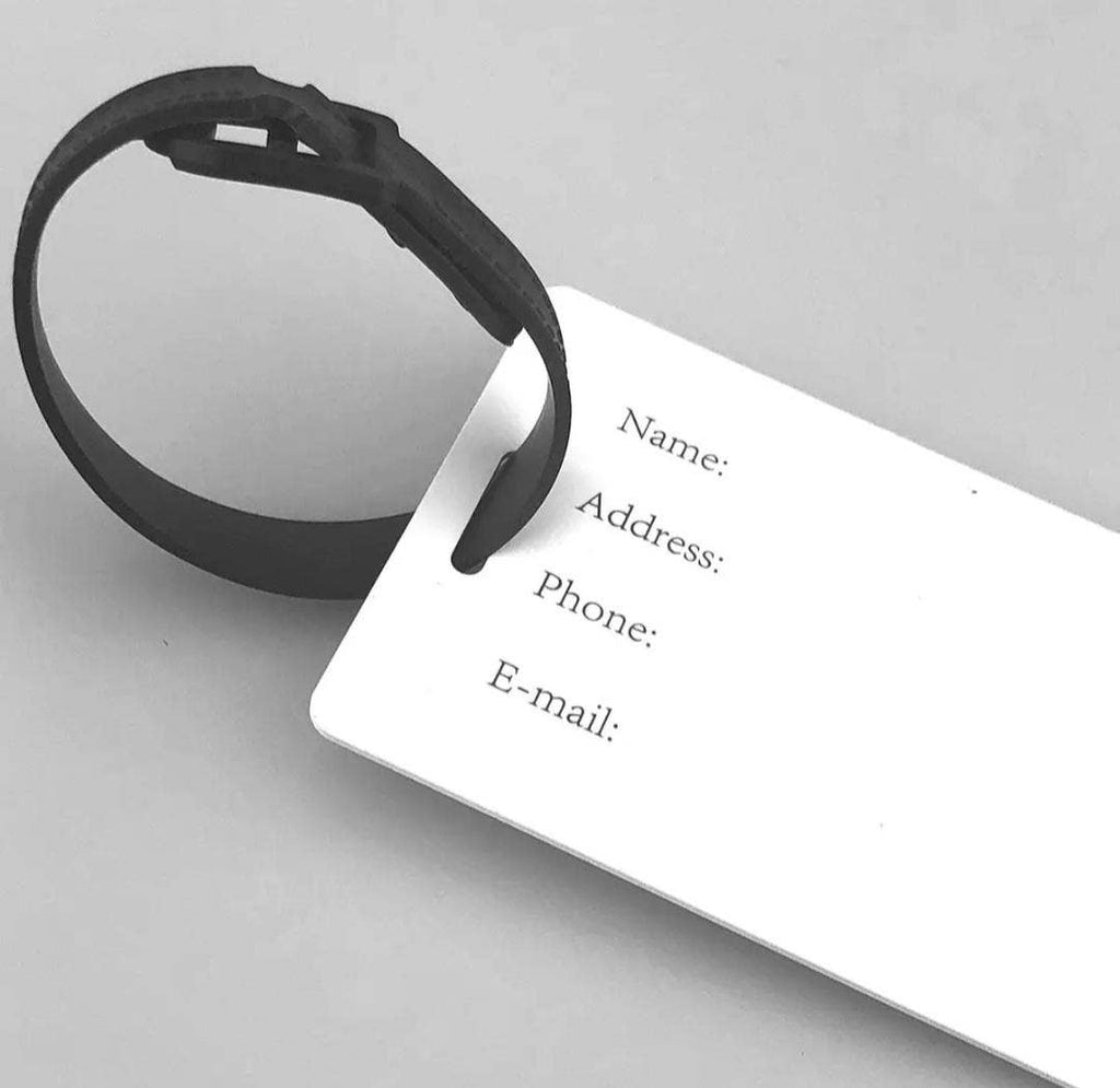 Bottom Camo Luggage Tag