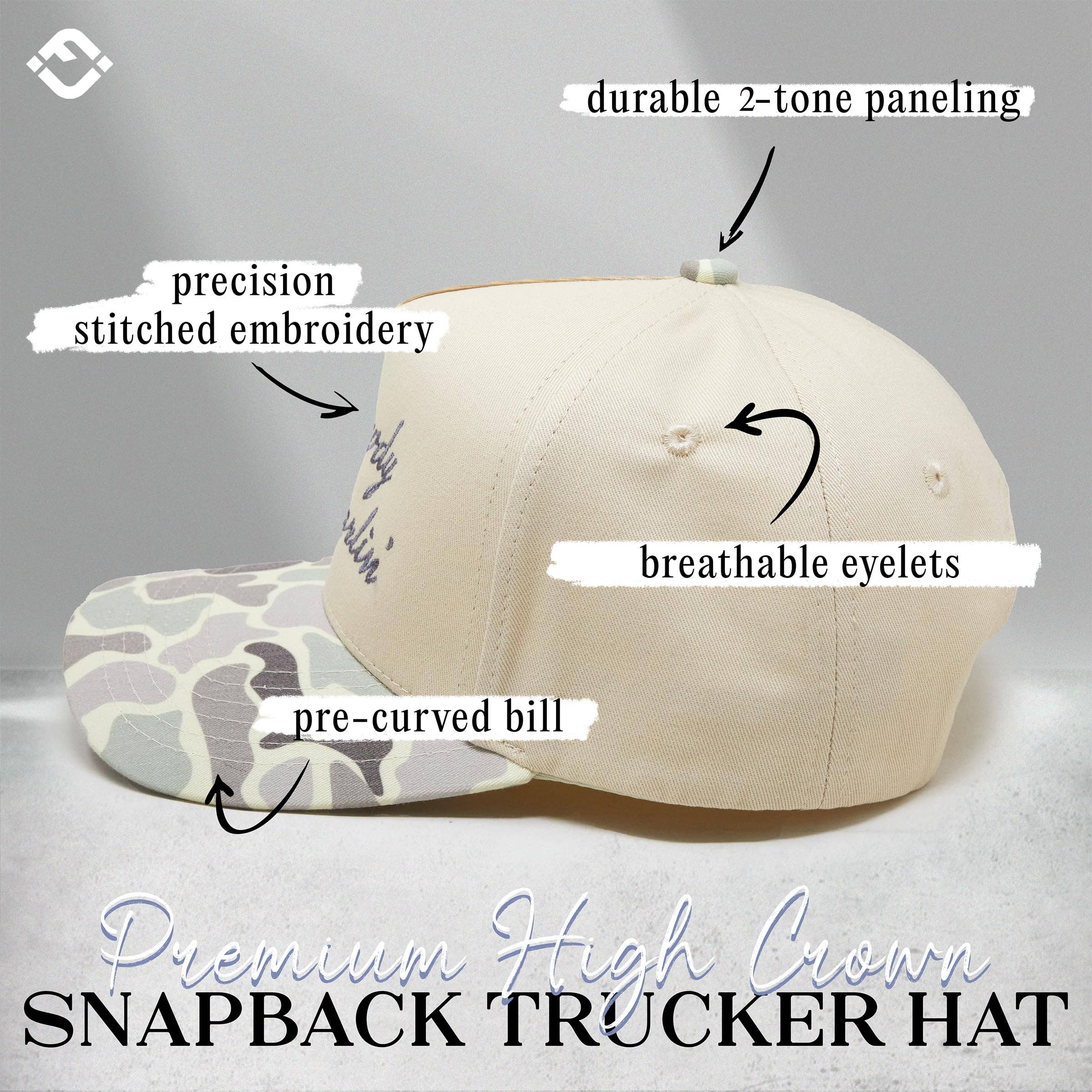 Howdy Darlin' - Duck Camo Grey/Sage/Beige Mix