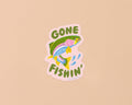 Vinyl Sticker—Gone Fishin'