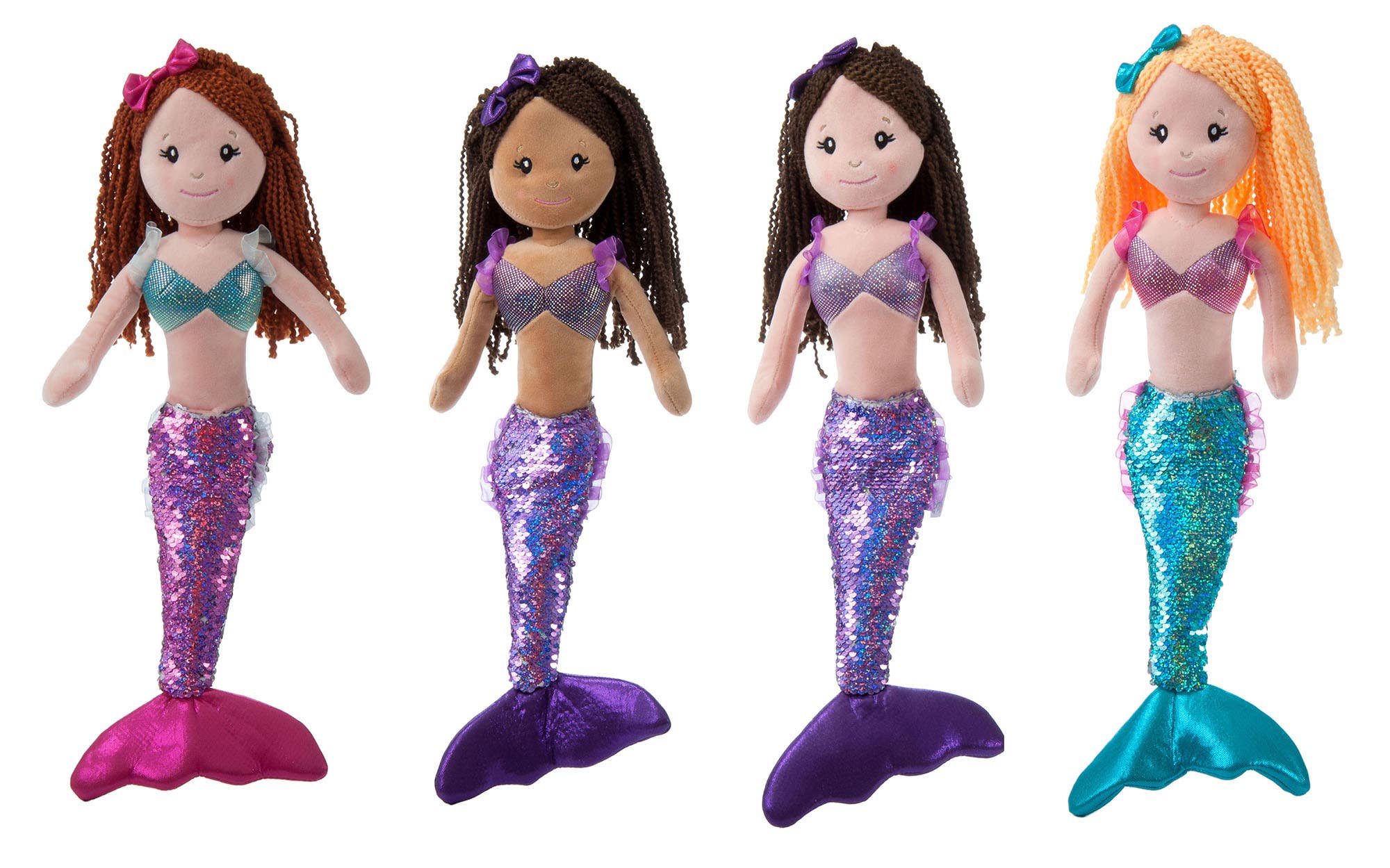 18" (45cm) Sequins Mermaid Asst