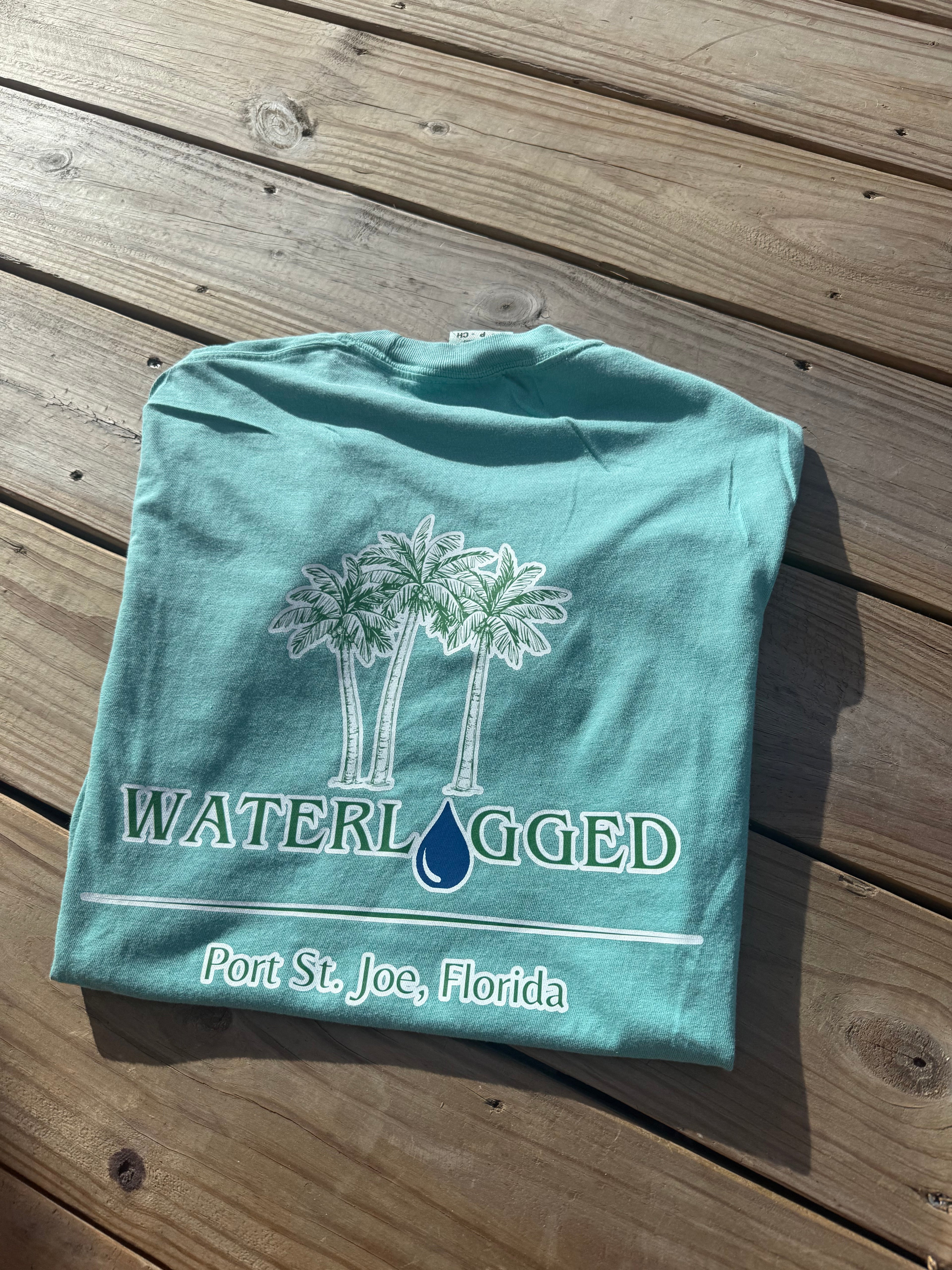 Waterlogged tee w/pocket