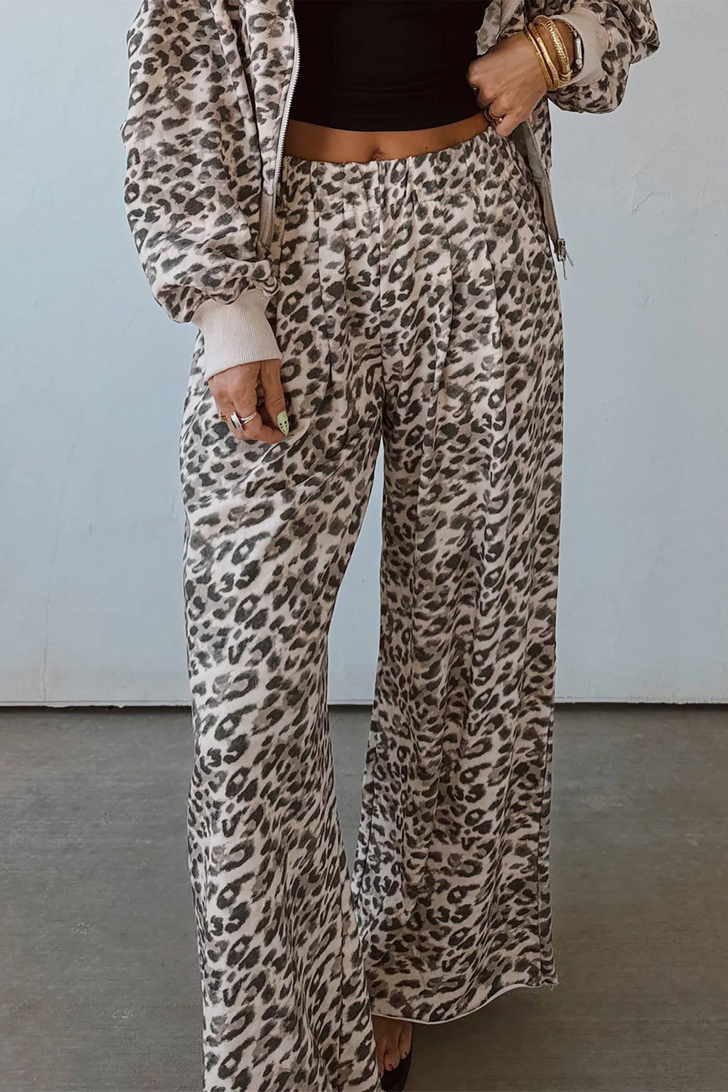 Leopard Wide Leg