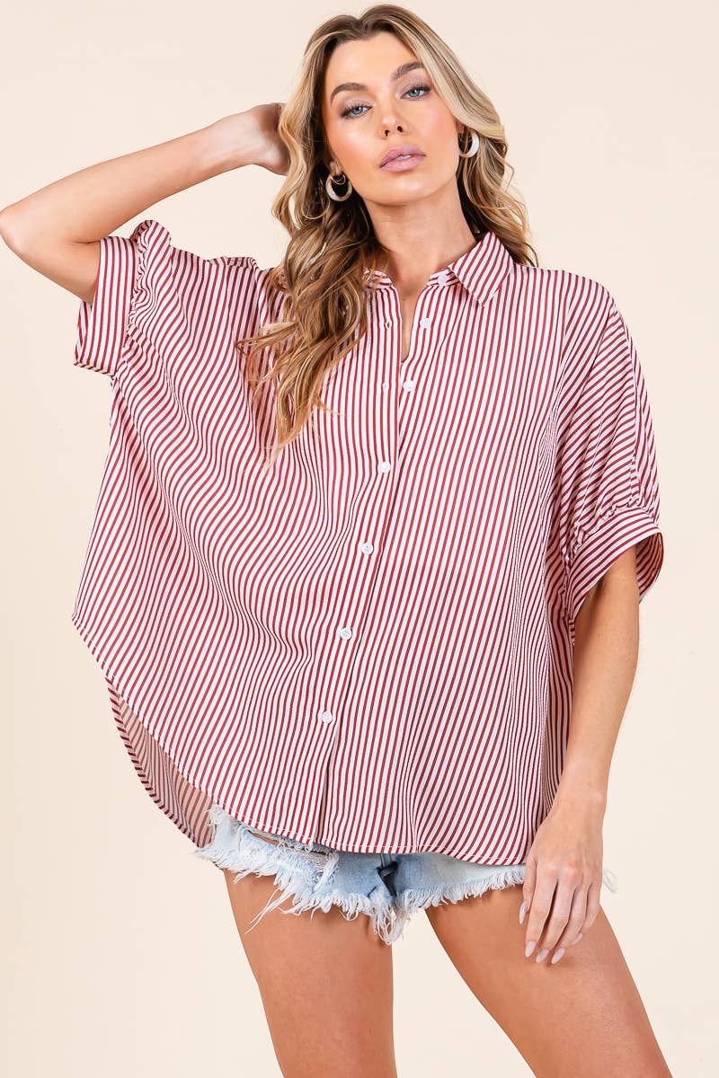Oversized Button Down Shirt