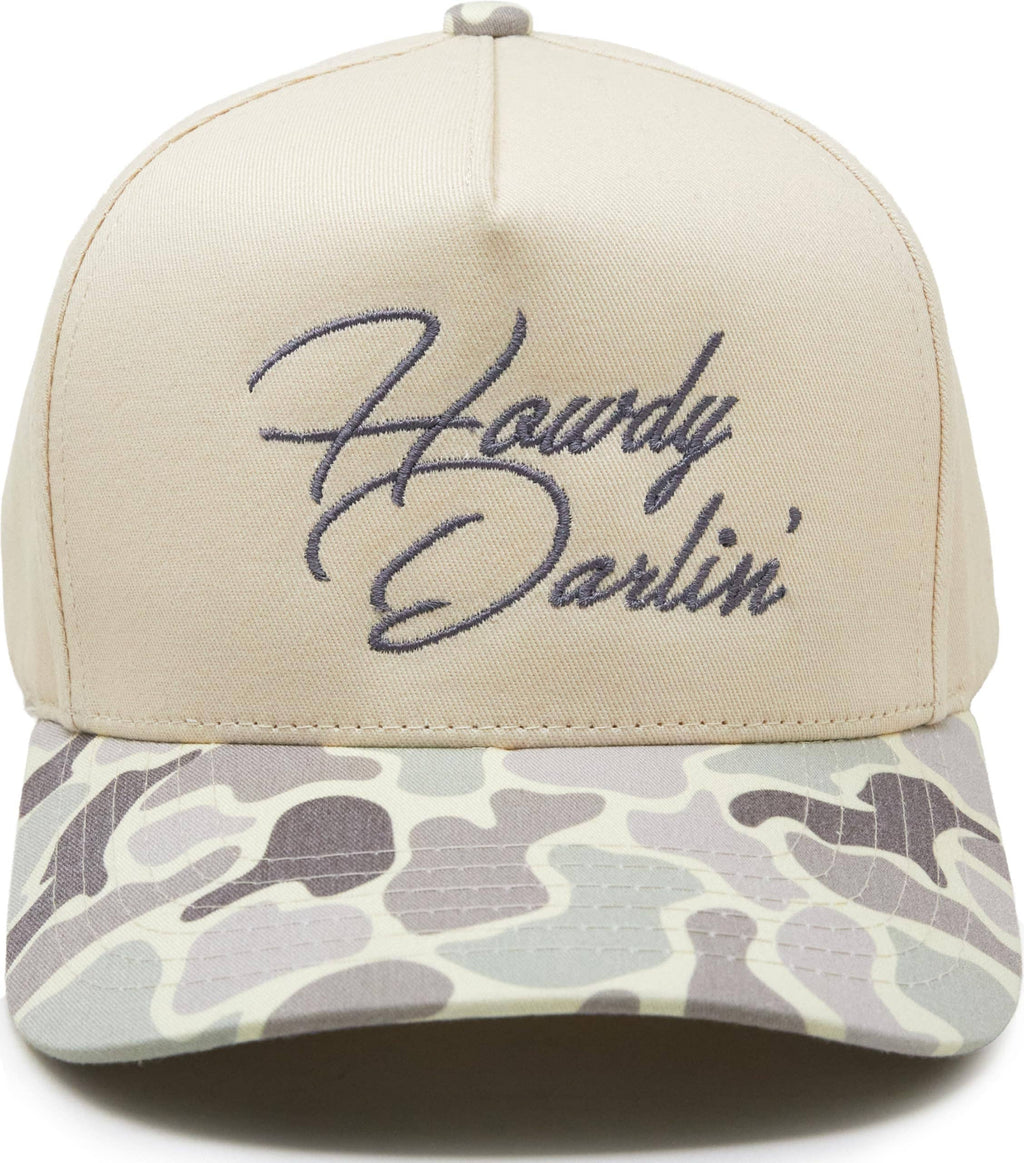 Howdy Darlin' - Duck Camo Grey/Sage/Beige Mix